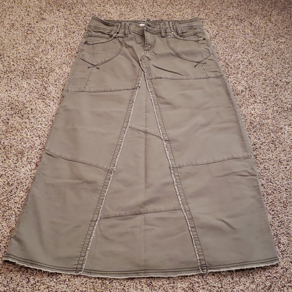 Maurices denim skirt